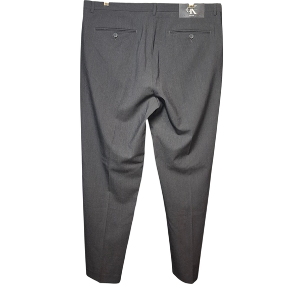 New Clavin Klein Men's Dress Pant Grey 38/30 - Picture 3 of 11